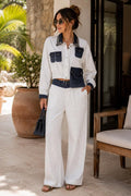 Seaside Pinstripe Set